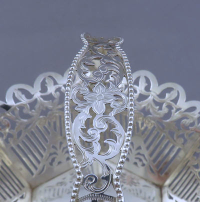 Dutch Sterling Silver Basket