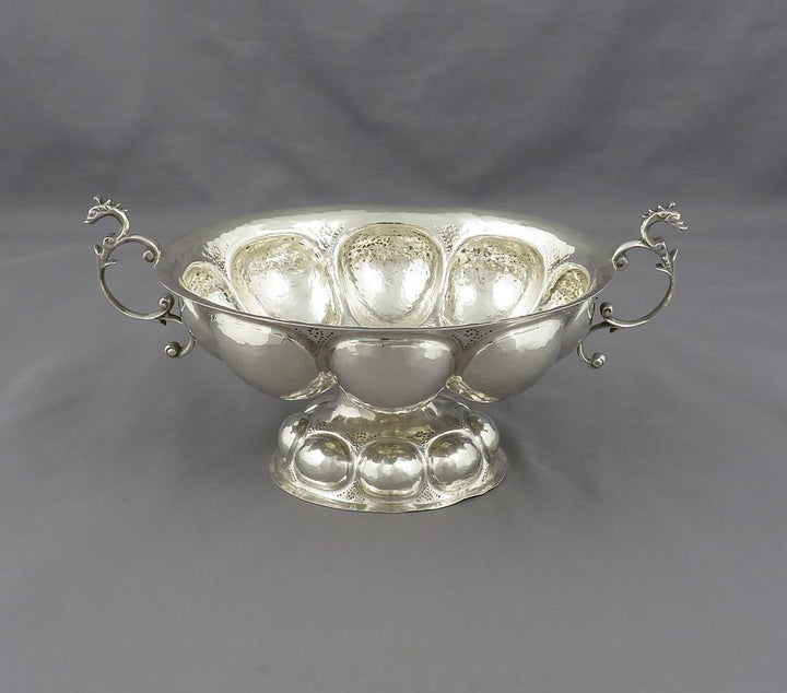Dutch Silver Brandy Bowl - JH Tee Antiques