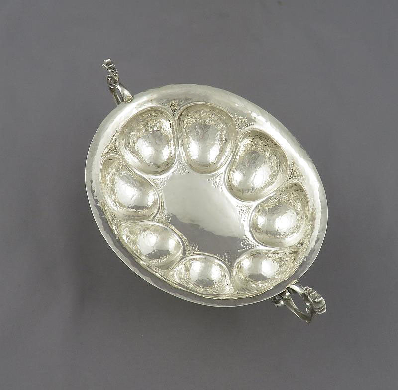 Dutch Silver Brandy Bowl - JH Tee Antiques