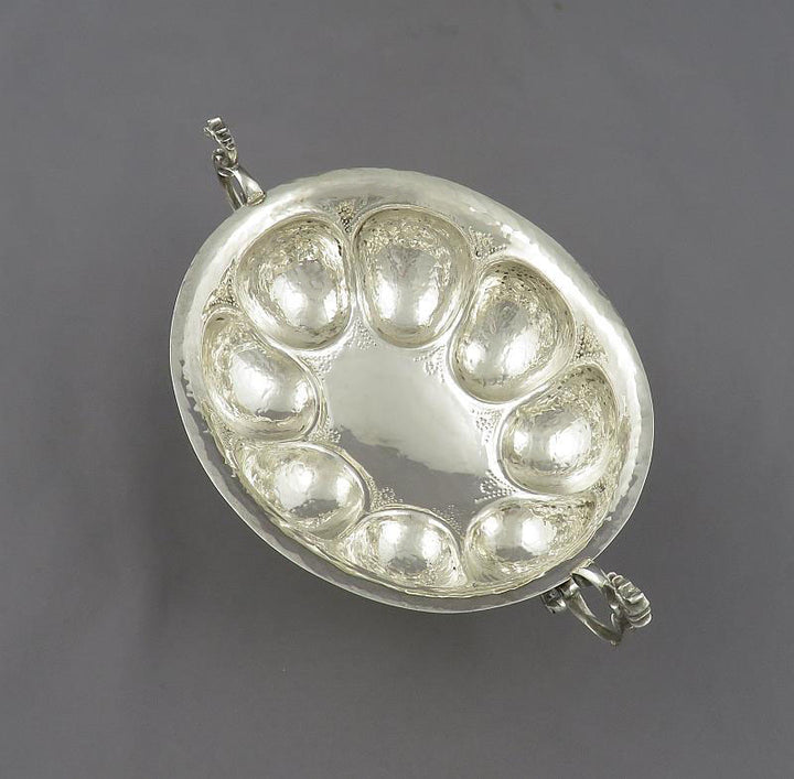 Dutch Silver Brandy Bowl - JH Tee Antiques