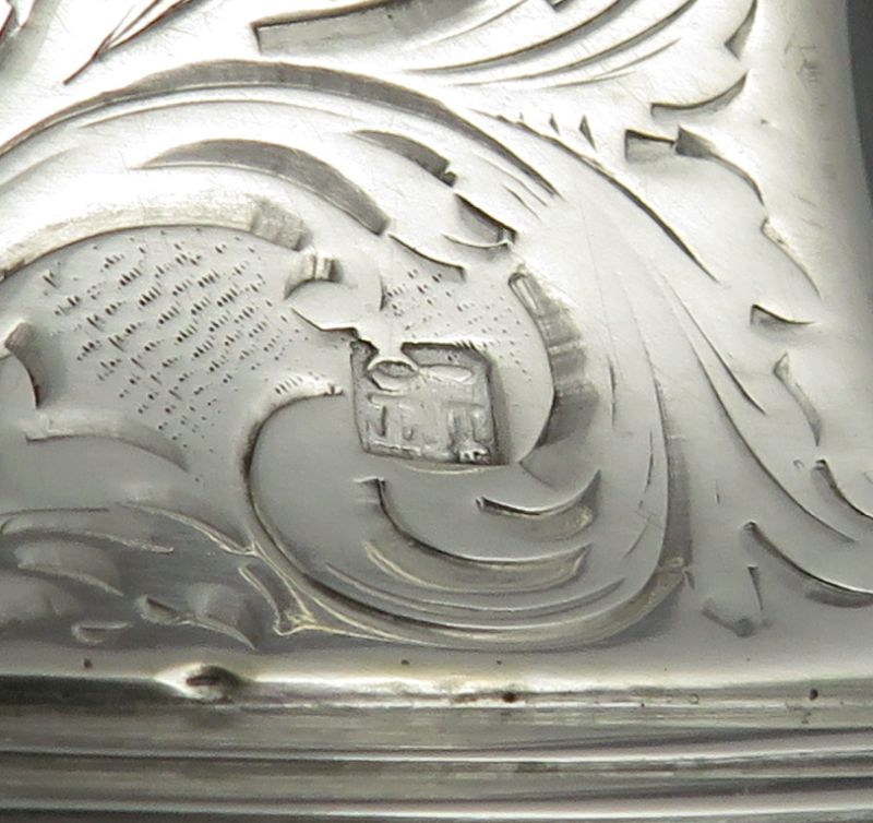 Dutch Silver Table Bell - JH Tee Antiques