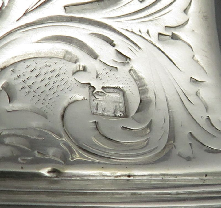 Dutch Silver Table Bell - JH Tee Antiques