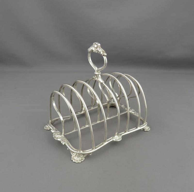 Victorian Silver Toast Rack