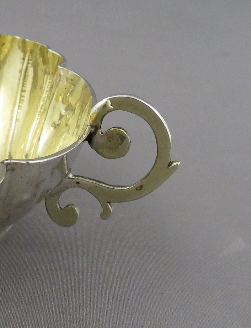 Early German Silver Brandy Bowl - JH Tee Antiques