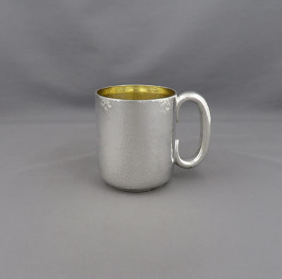 Edwardian Silver Mug - JH Tee Antiques