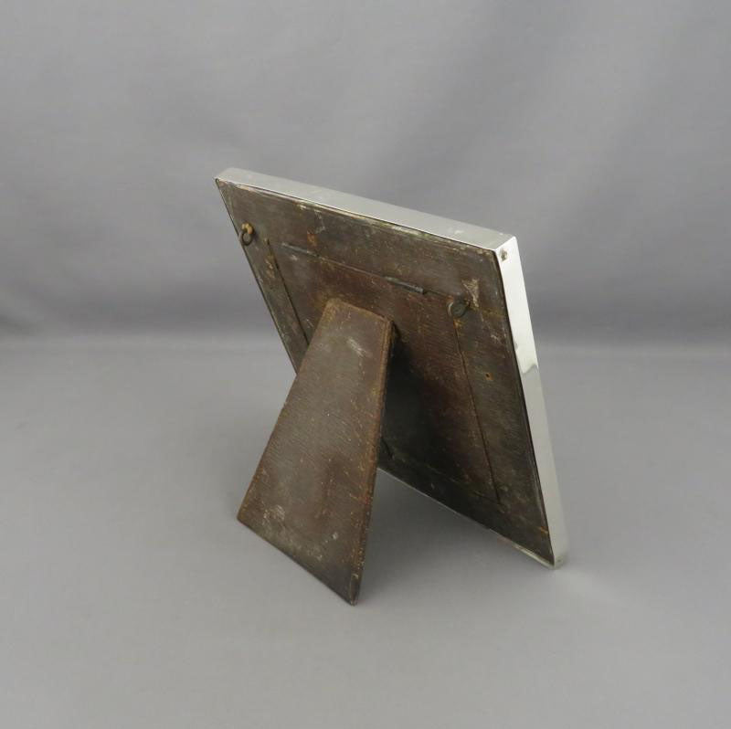 Edwardian Sterling Silver Photo Frame - JH Tee Antiques