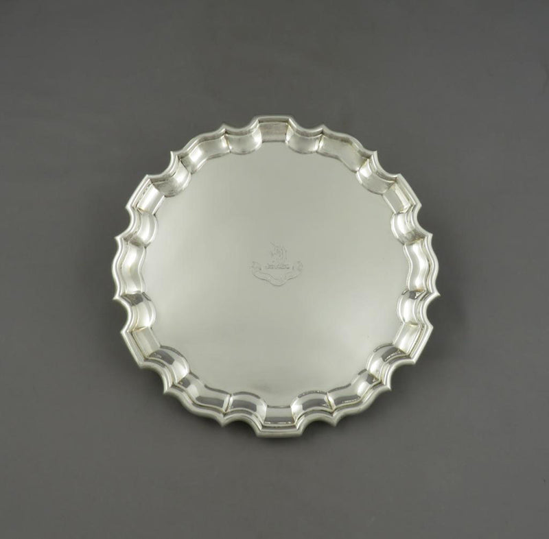 Edwardian Sterling Silver Waiter