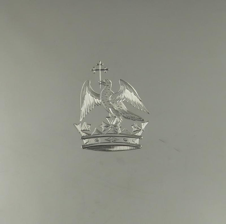 Edwardian Sterling Silver Waiter - JH Tee Antiques