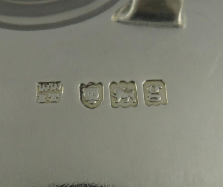 Edwardian Sterling Silver Waiter - JH Tee Antiques