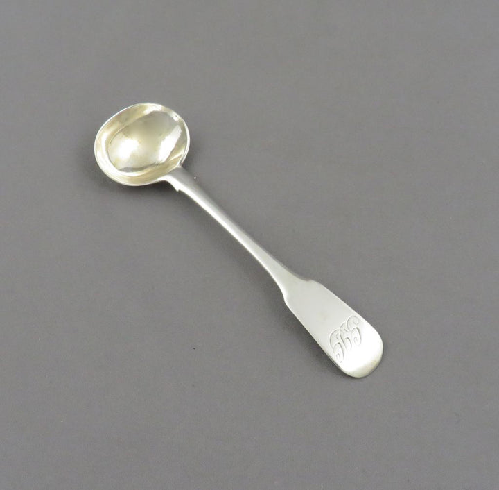 Elgin Silver Salt Spoon - JH Tee Antiques