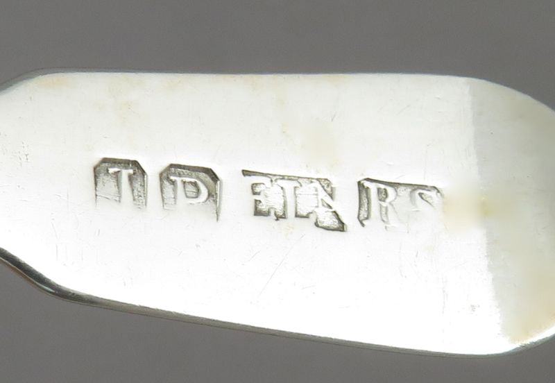 Elgin Silver Salt Spoon - JH Tee Antiques