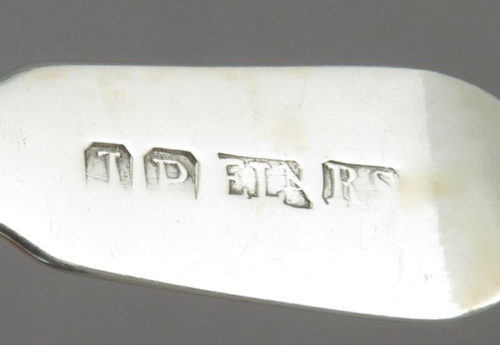 Elgin Silver Salt Spoon - JH Tee Antiques