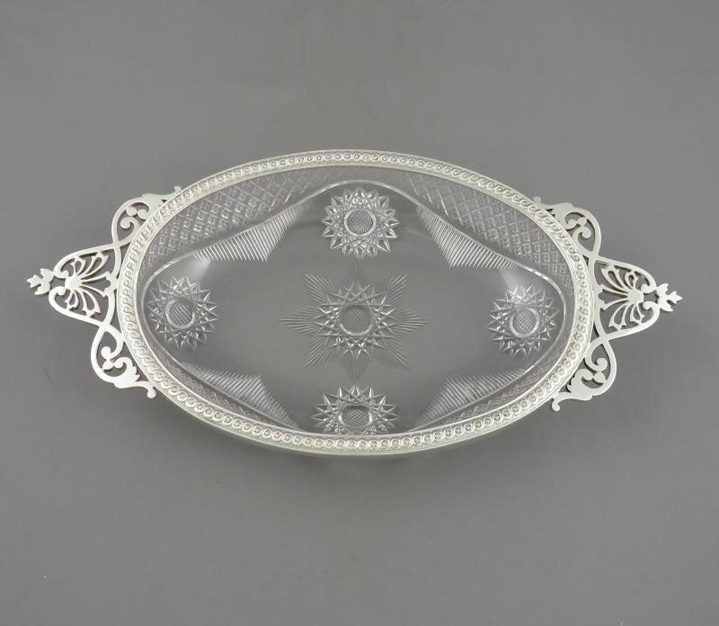 Elkington Silver Dessert Dish - JH Tee Antiques