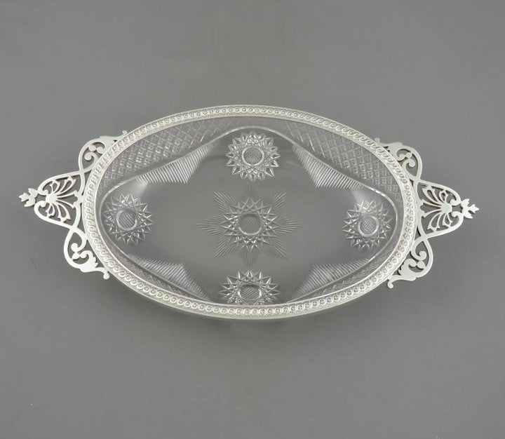 Elkington Silver Dessert Dish - JH Tee Antiques