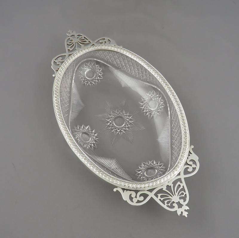 Elkington Silver Dessert Dish - JH Tee Antiques