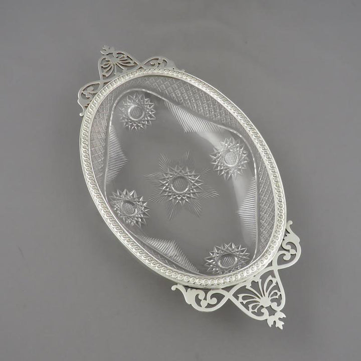Elkington Silver Dessert Dish - JH Tee Antiques