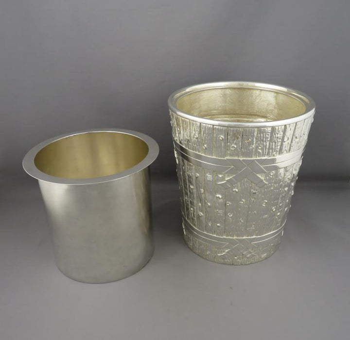 Elkington Silver Plate Wine Cooler - JH Tee Antiques