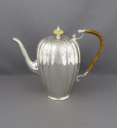 Elkington Sterling Silver Tea Service - JH Tee Antiques