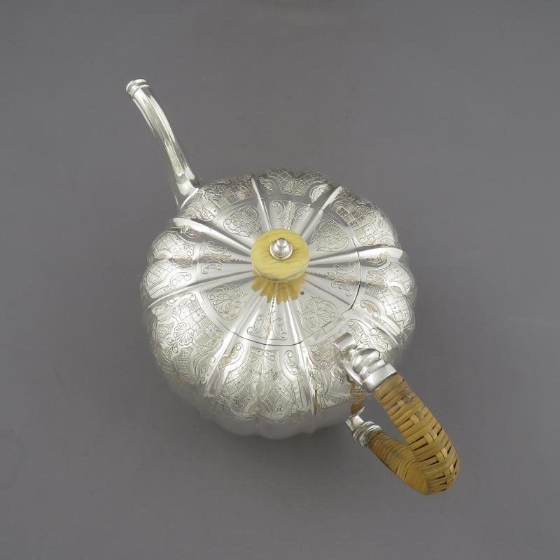 Elkington Sterling Silver Tea Service - JH Tee Antiques