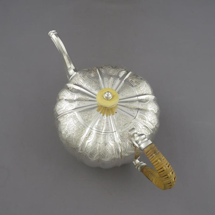 Elkington Sterling Silver Tea Service - JH Tee Antiques