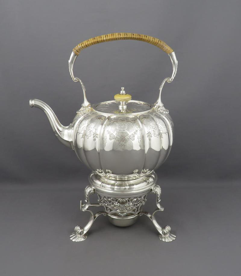 Elkington Sterling Silver Tea Service - JH Tee Antiques