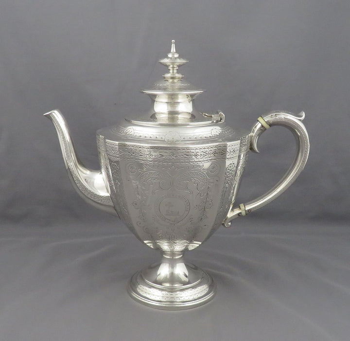 Elkington Sterling Silver Teapot