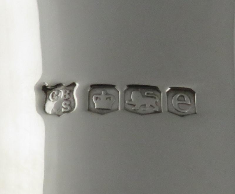 English Sterling Silver Flower Basket - JH Tee Antiques