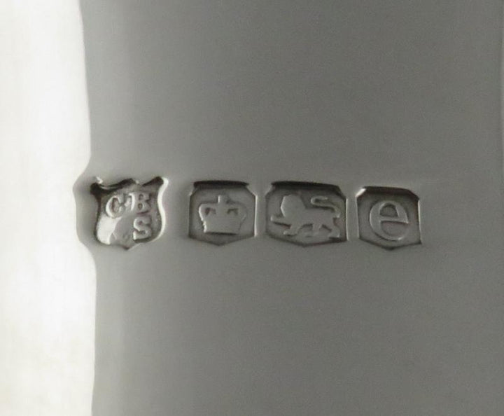 English Sterling Silver Flower Basket - JH Tee Antiques