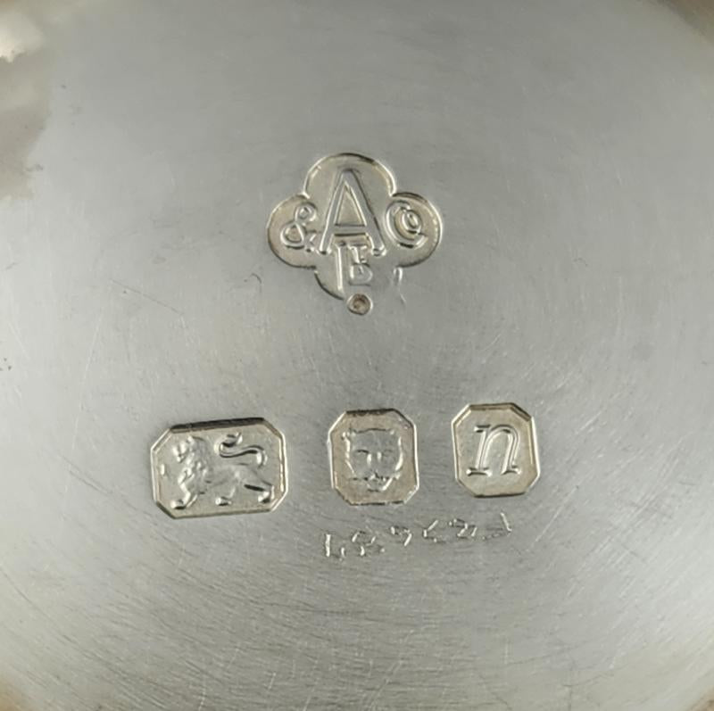 Asprey Sterling Silver Christening Mug - JH Tee Antiques