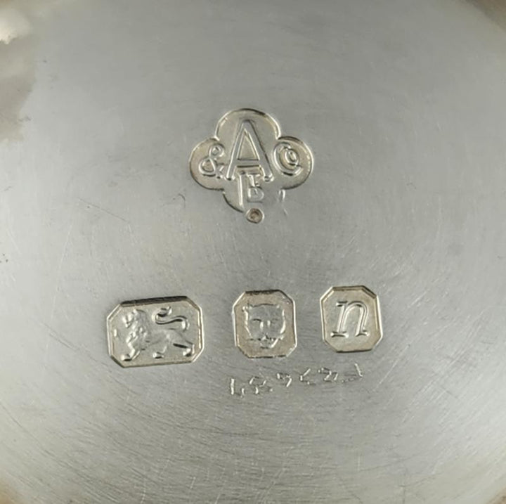 Asprey Sterling Silver Christening Mug - JH Tee Antiques