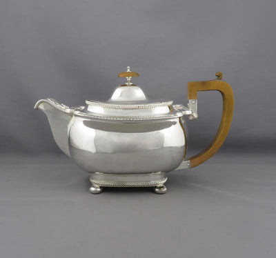 Edwardian Sterling Silver Teapot