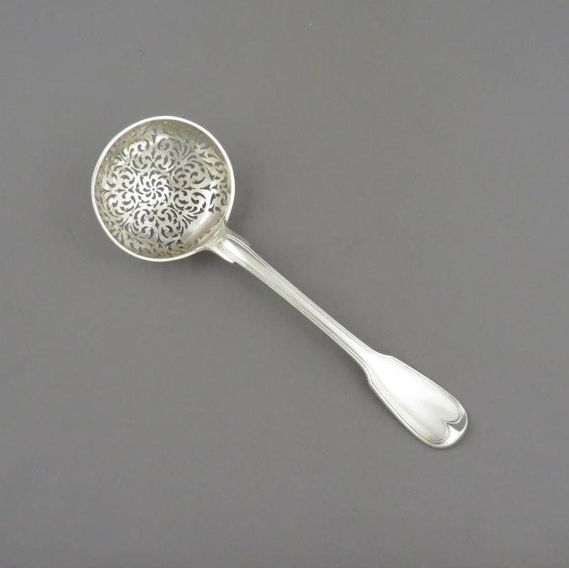 Early French Silver Sugar Sifter - JH Tee Antiques