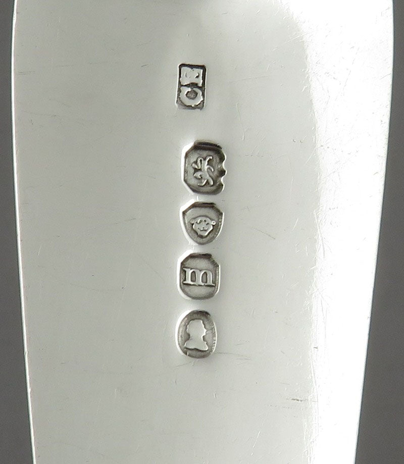 A George IV sterling silver Fiddle pattern fish slice by Charles Eley, hallmarked London 1827