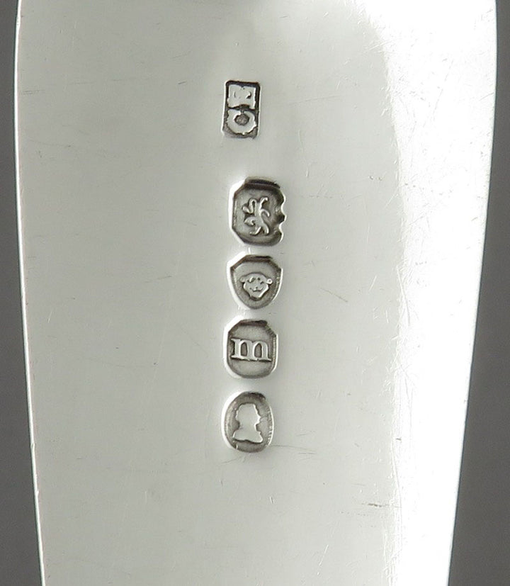 A George IV sterling silver Fiddle pattern fish slice by Charles Eley, hallmarked London 1827