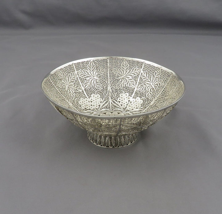 Filigree Silver Bowl