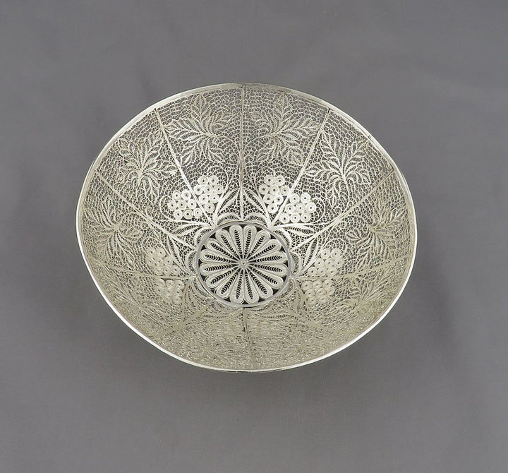 Filigree Silver Bowl