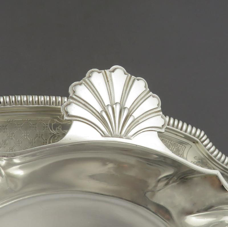 Pair of French 950 Silver Sauce Boats - JH Tee Antiques