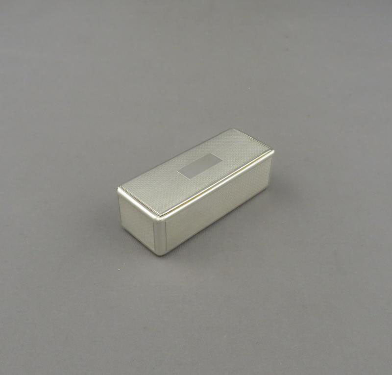 French 950 Silver Snuff Box - JH Tee Antiques