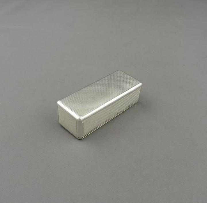 French 950 Silver Snuff Box - JH Tee Antiques
