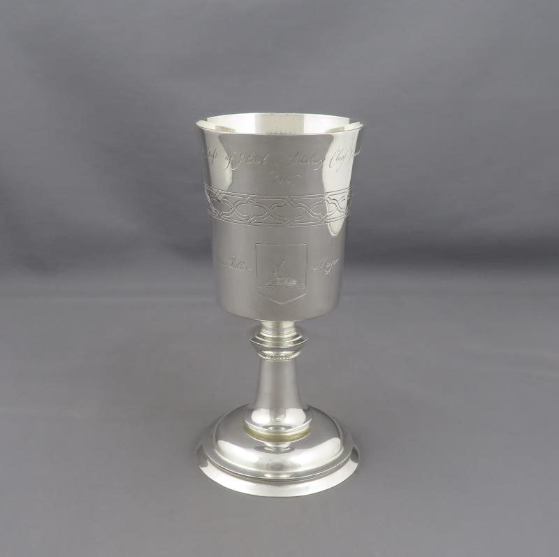 Garrard Sterling Silver Goblet - JH Tee Antiques