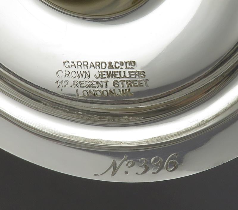 Garrard Sterling Silver Goblet - JH Tee Antiques