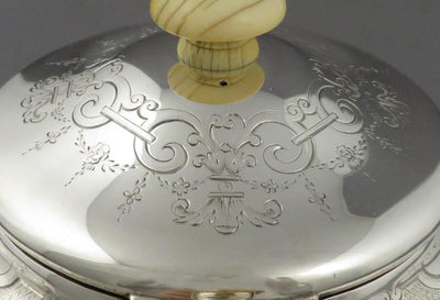 Garrard Silver Tea Service - JH Tee Antiques