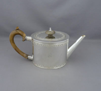 Garrard Sterling Silver Tea Set - JH Tee Antiques