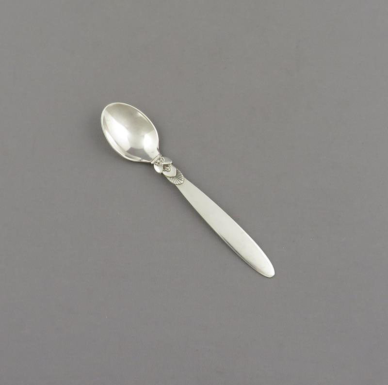 Georg Jensen Cactus Pattern Mocha Spoon