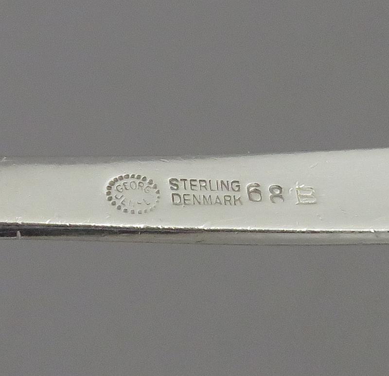 Georg Jensen Nut Pick Ornamental Pattern 68B - JH Tee Antiques