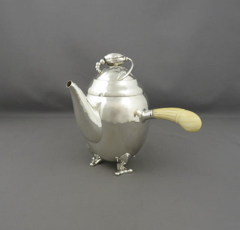 Georg Jensen Blossom Silver Coffee Pot 2B