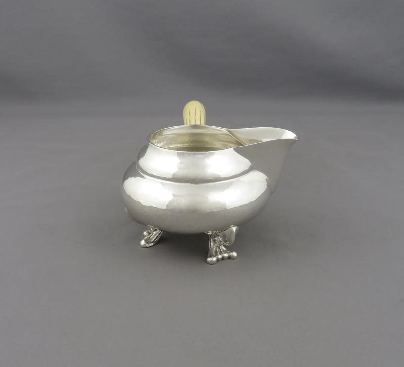 Georg Jensen Blossom Silver Cream Jug 2B - JH Tee Antiques