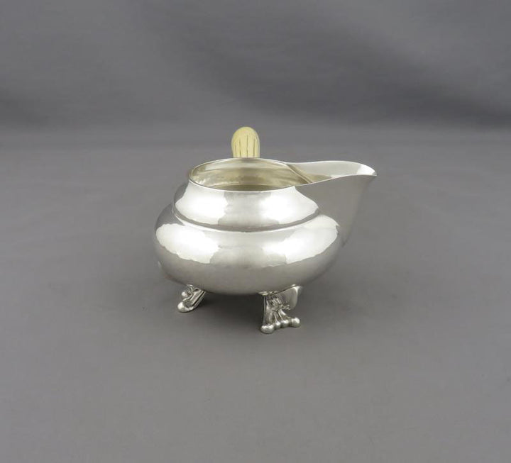 Georg Jensen Blossom Silver Cream Jug 2B - JH Tee Antiques