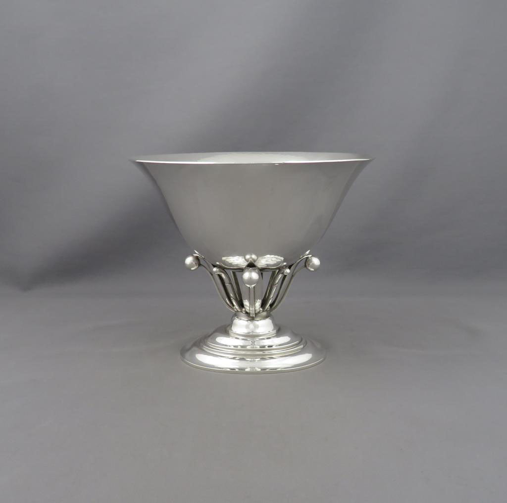 Georg Jensen Silver Bowl No 6 - JH Tee Antiques