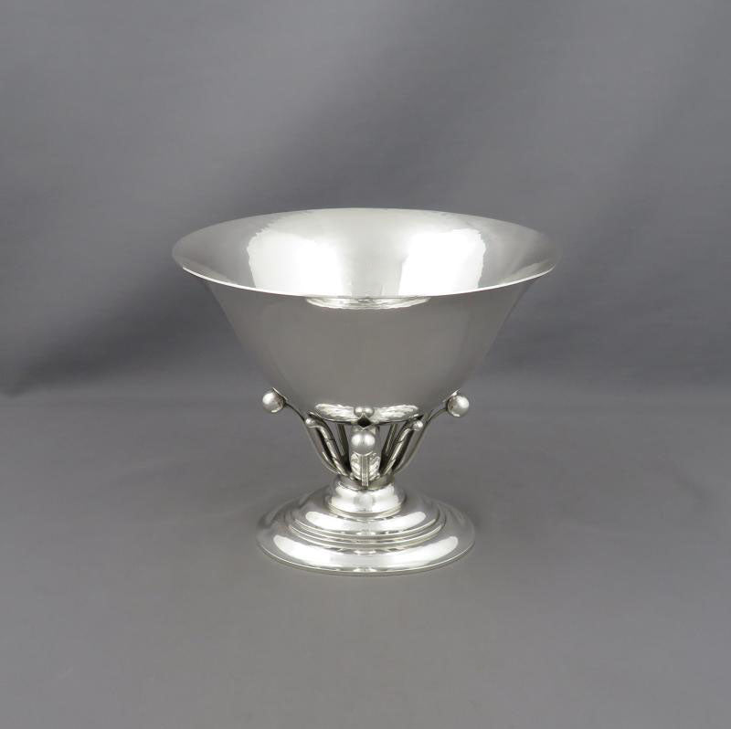 Georg Jensen Silver Bowl No 6 - JH Tee Antiques